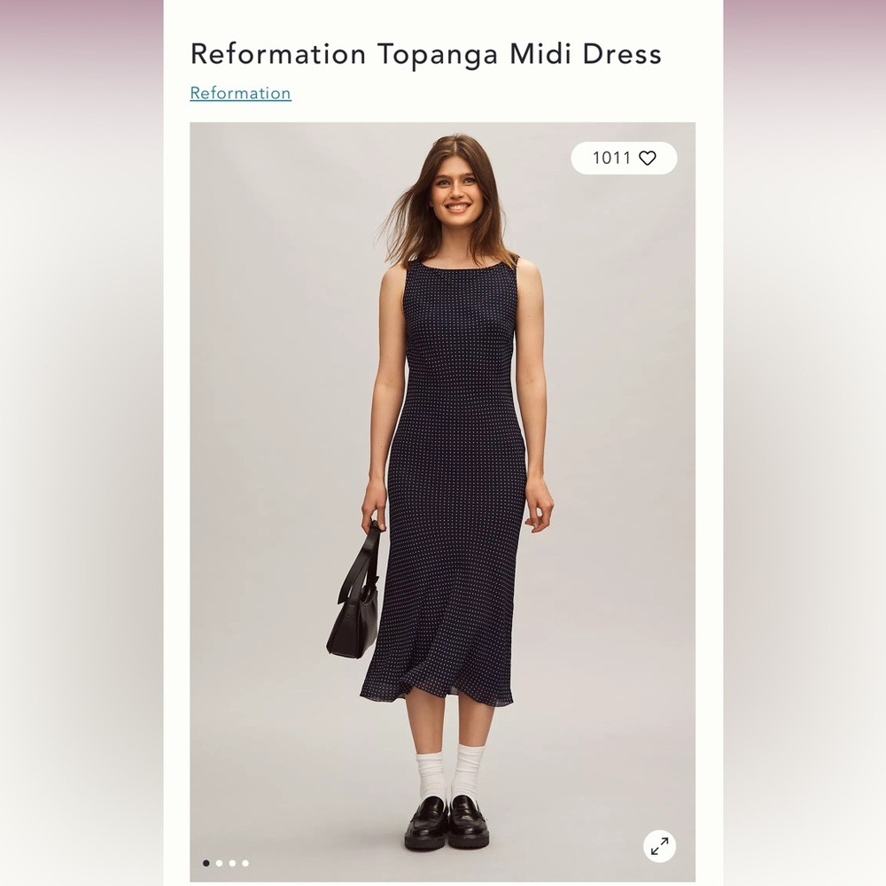 Reformation Topanga Midi Dress